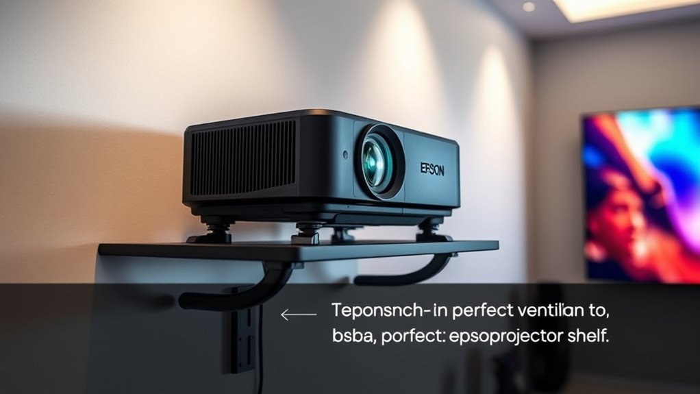 projector shelf selection criteria