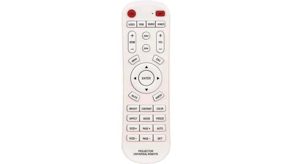 projector universal remote control