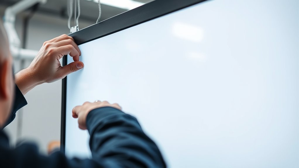 proper mounting ensures quality