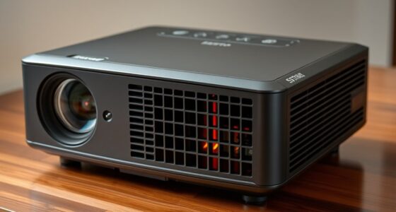 proper projector heat ventilation