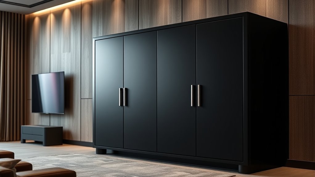 quiet insulated ventilated enclosure