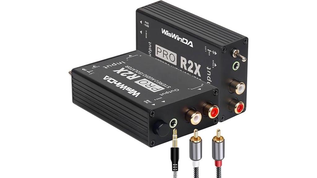 rca hum noise isolator