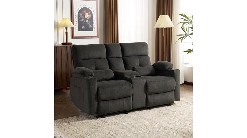 recliner sofa with massage