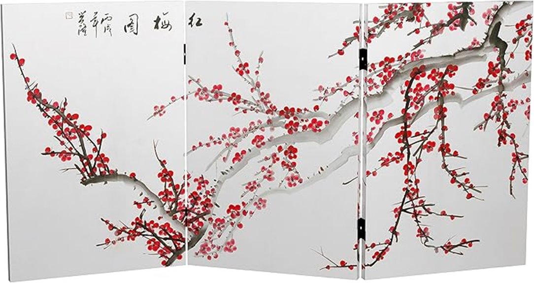 red lantern double sided screen