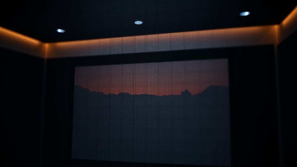 reduce light enhance sound