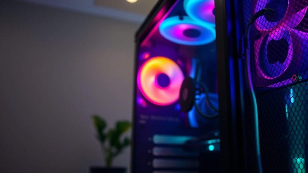 reducing fan noise effect