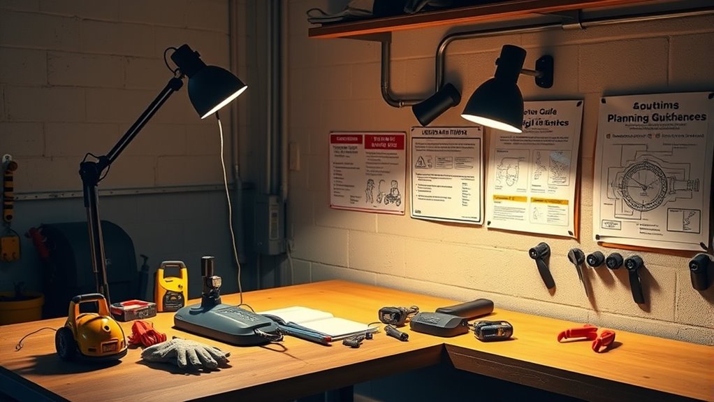 regular lighting system maintenance