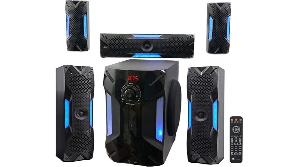 rockville bluetooth home theater