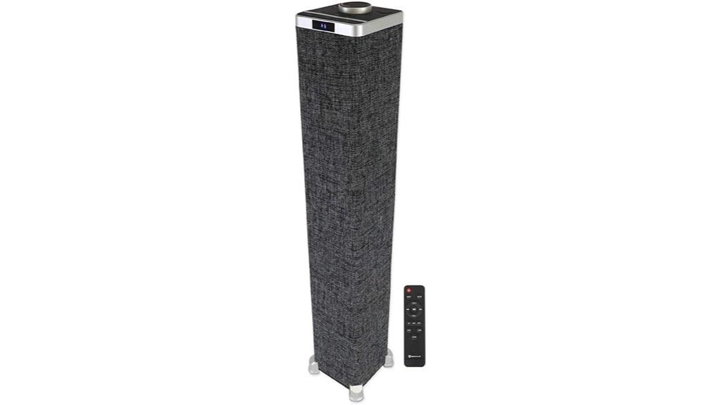 rockville one tower bluetooth speaker