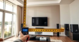 room measurement for optimal audio visual