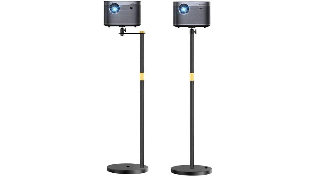rotatable adjustable projector stand