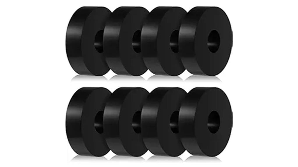 rubber vibration damping pads