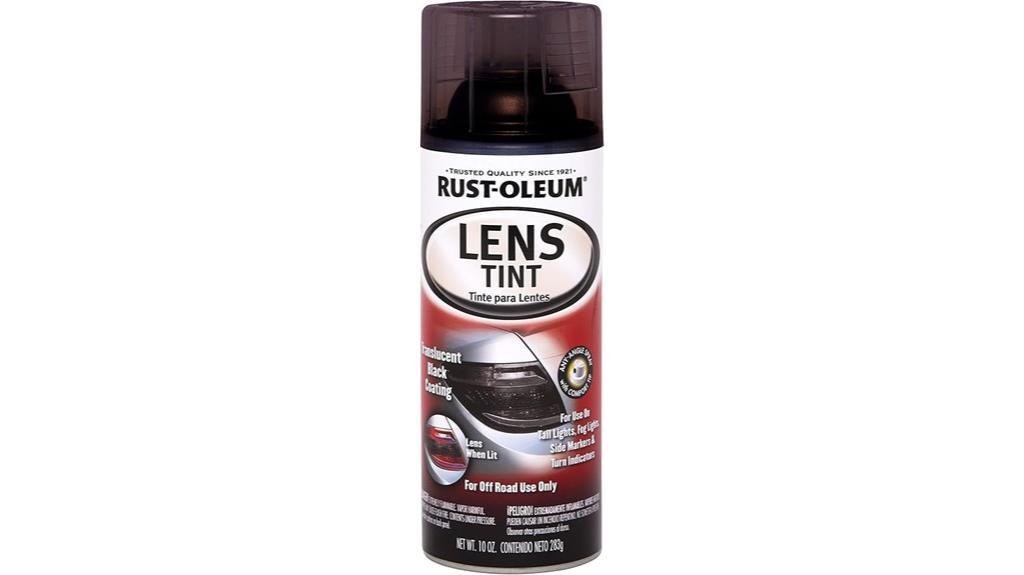 rust oleum tint spray