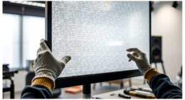 screen maintenance for sound transparency