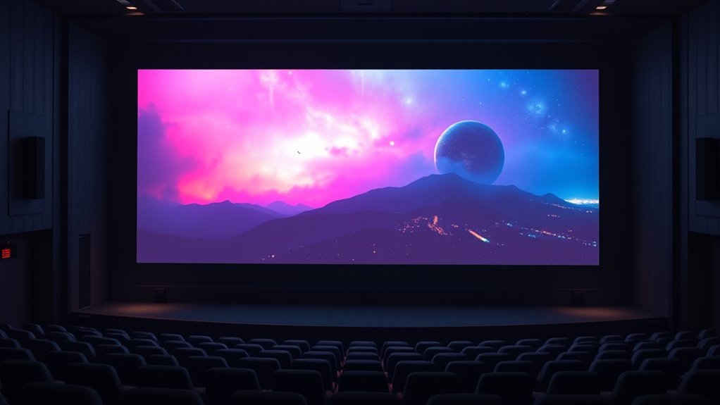 screen size and material