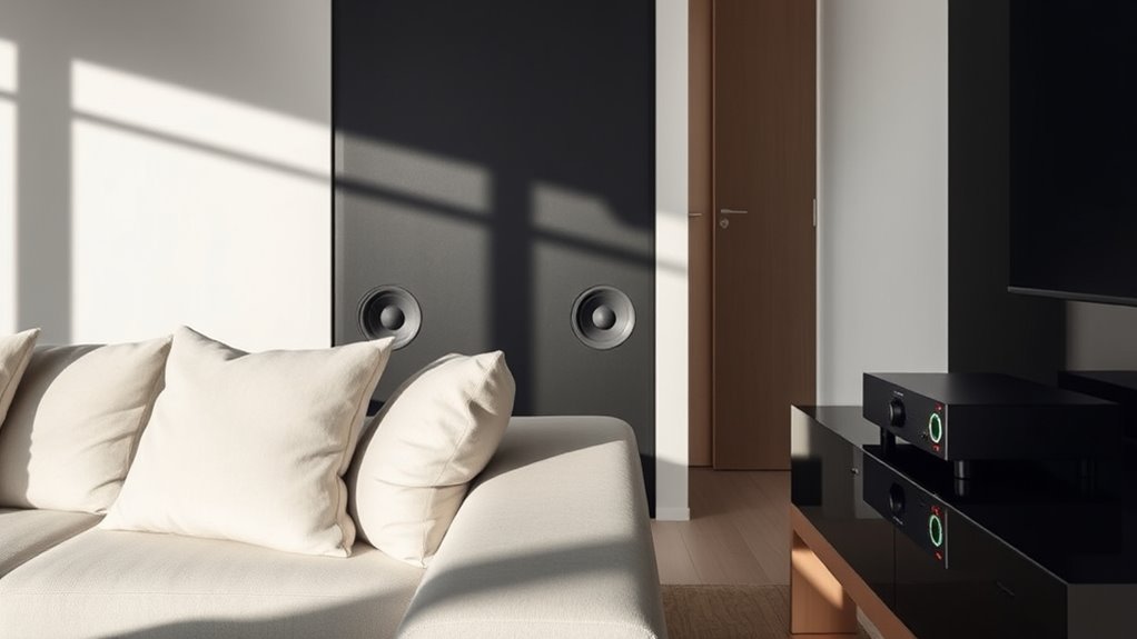 seamless aesthetic acoustic integration