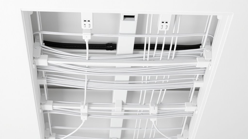 secure organize conceal cables