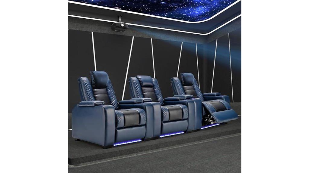 set of three recliners