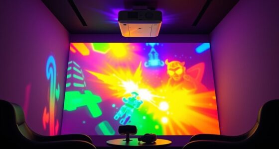 short throw projectors for gaming