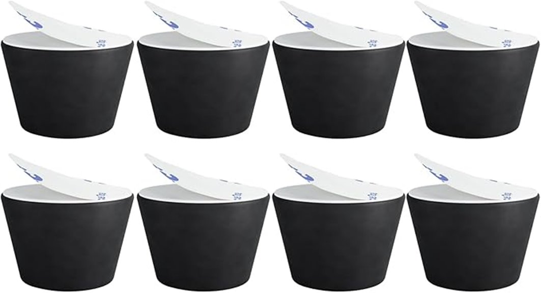 silicone anti slip speaker cushions