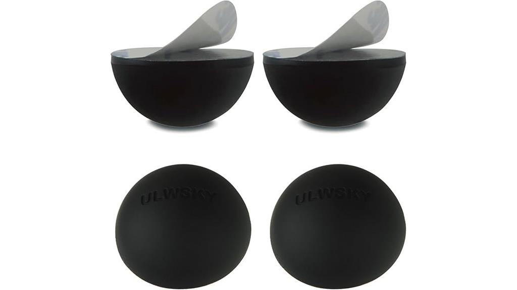 silicone bumpers for isolation