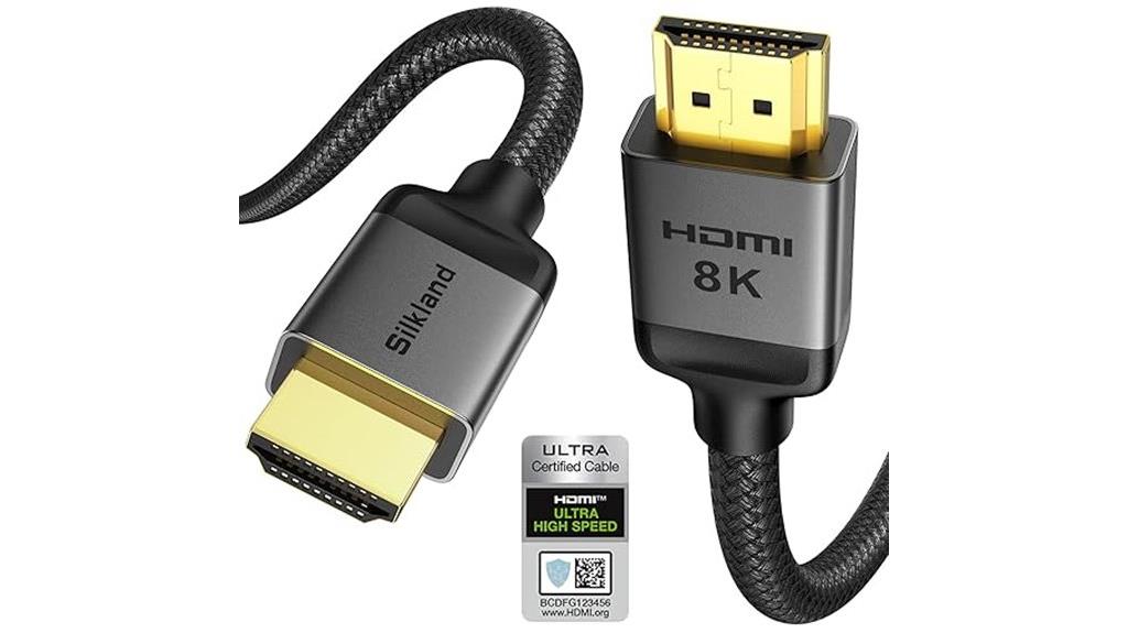 silkland hdmi 2 1 cable