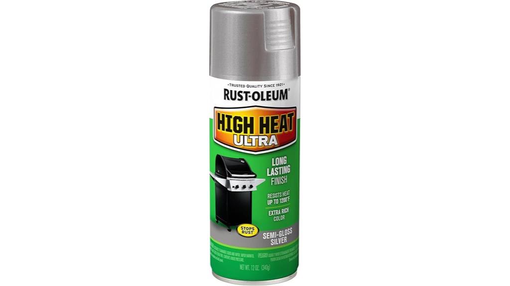 silver high heat spray paint
