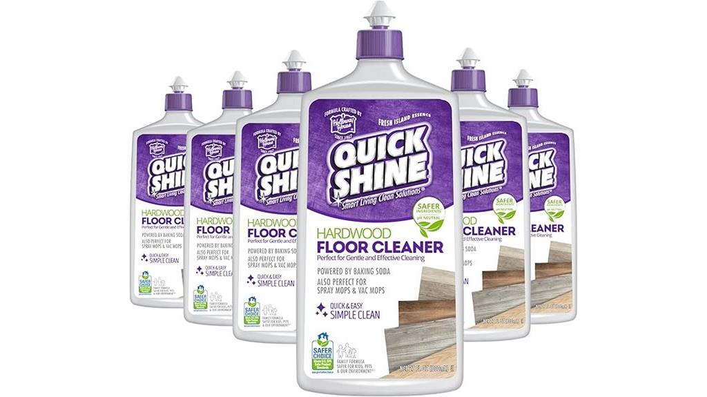 six pack 27oz hardwood cleaner
