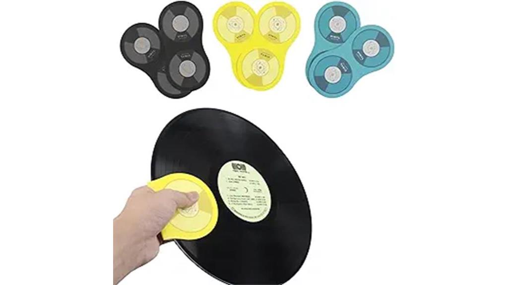 six piece anti static record set