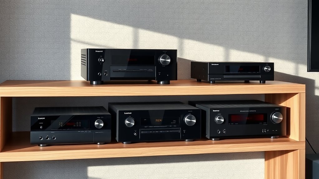 small room av receivers