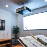 Projector Placement in Small Rooms Basics: Calculations You Can’T Skip small room projector setup