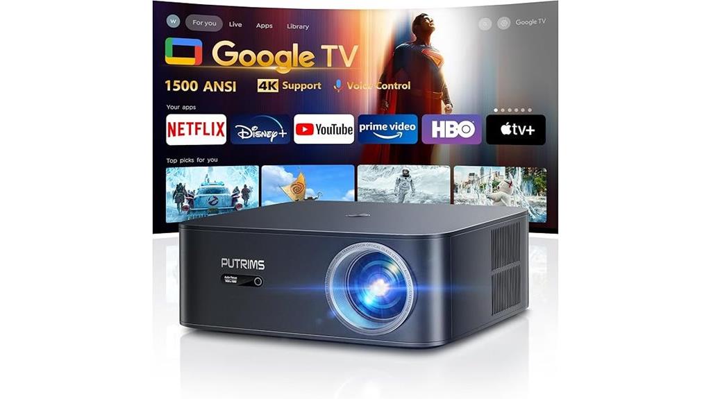 smart wifi bluetooth projector
