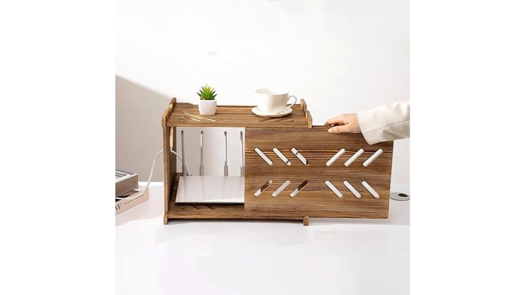 solid wood router shelf