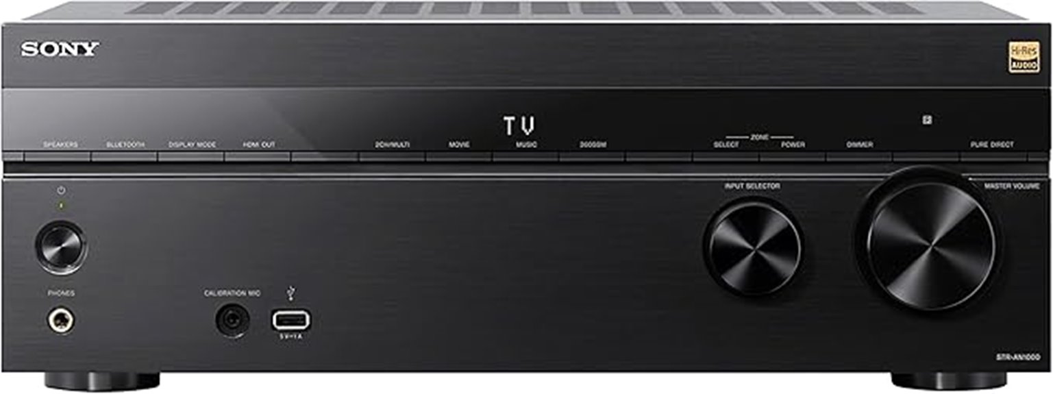 sony 7 2 channel a v receiver