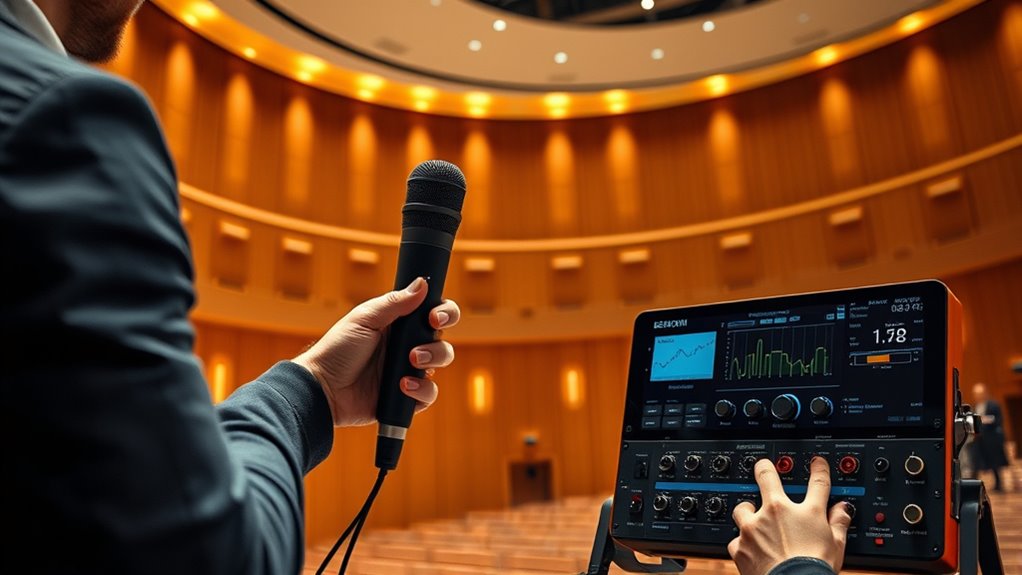 sound absorption and room dimensions