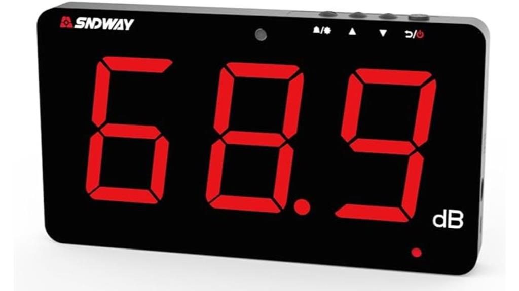sound level meter lcd