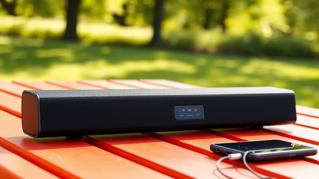sound quality and portability