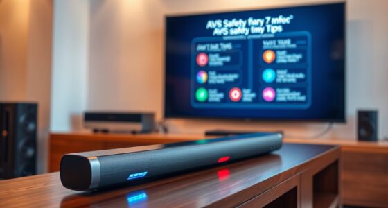 soundbar and avr safety