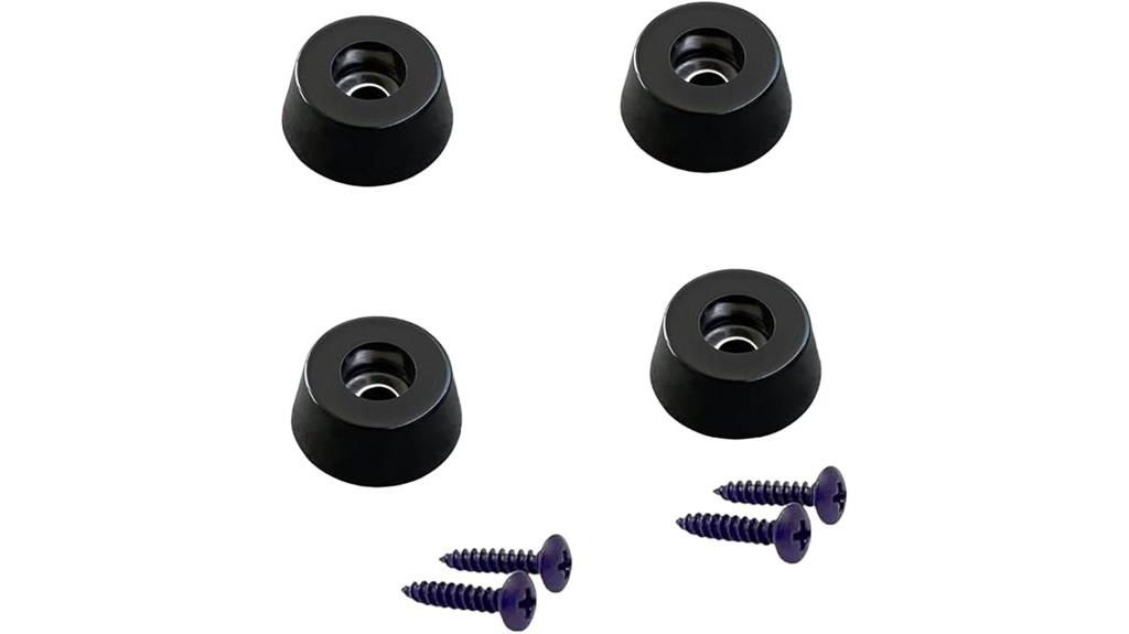 speaker isolation rubber feet