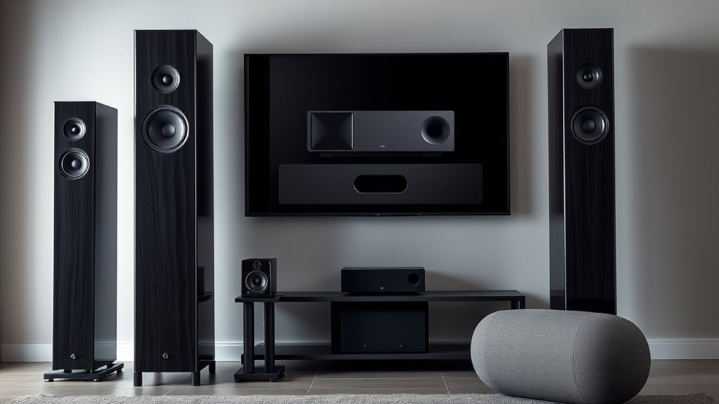 speaker placement and types