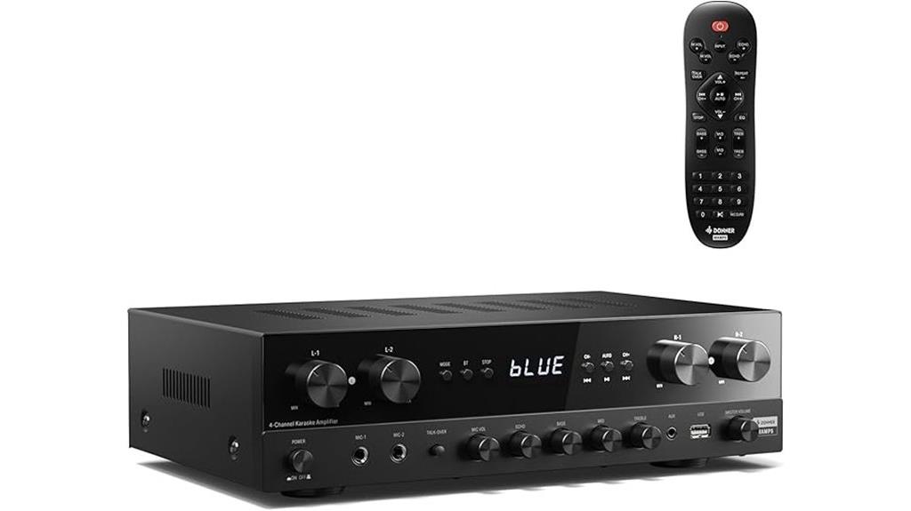 stereo home audio receiver