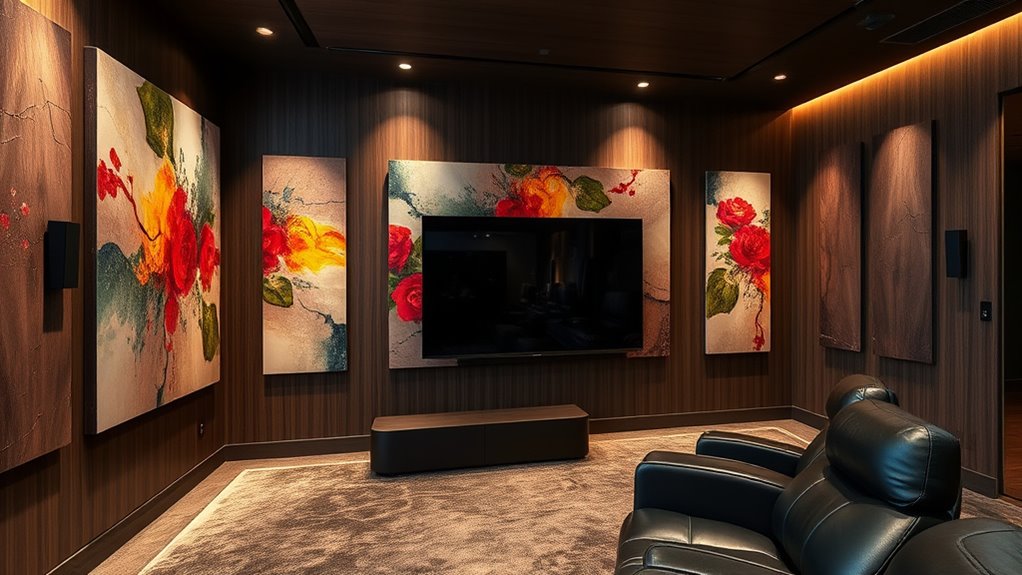 stylish acoustic wall d cor