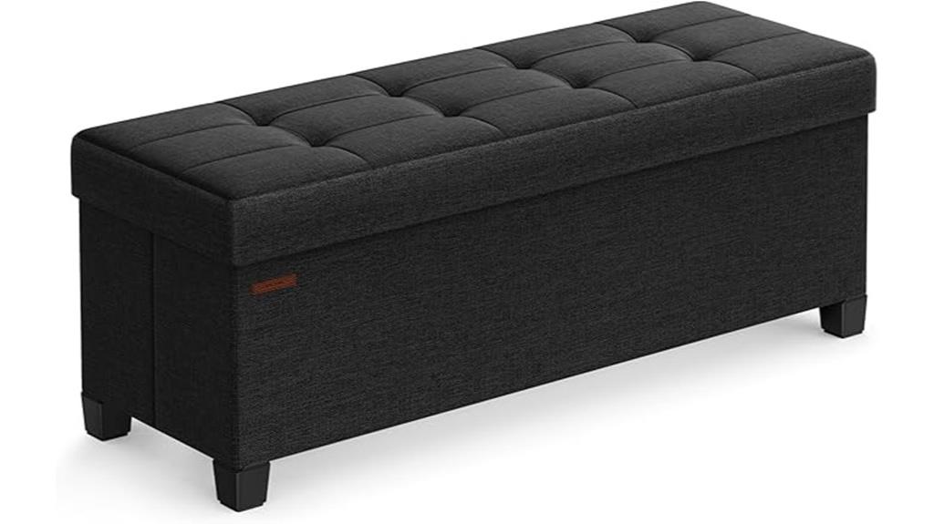 stylish storage ottoman bench