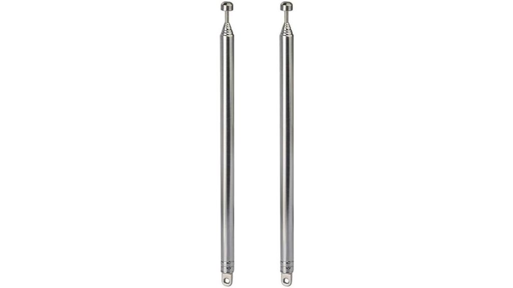 telescopic radio antennas 2 pack