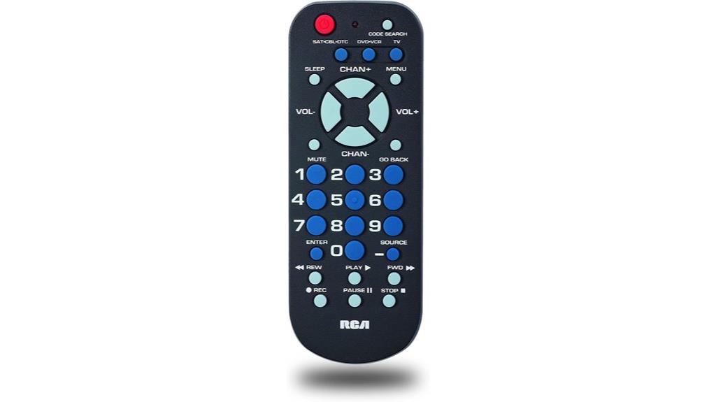 three device universal remote