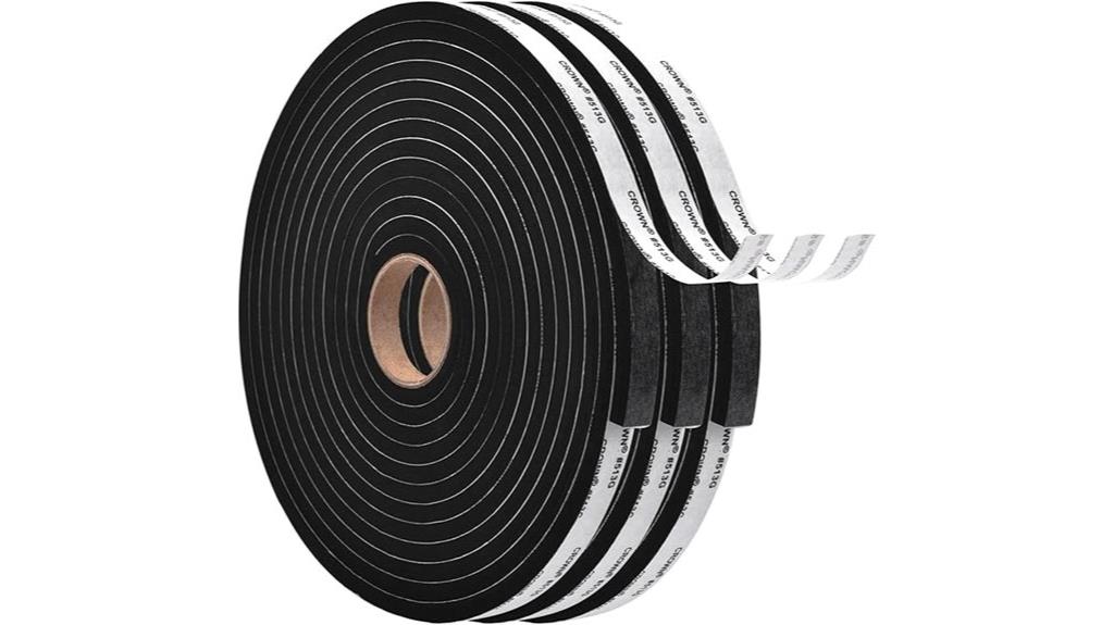 three rolls 50ft black