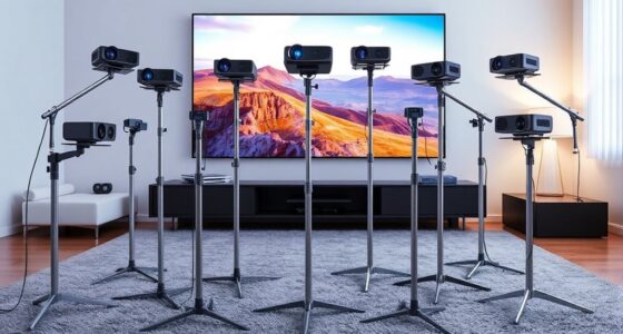top adjustable projector stands