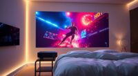 top bedroom long throw projectors