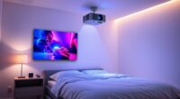 top bedroom short throw projectors