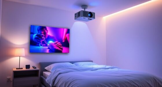 top bedroom short throw projectors